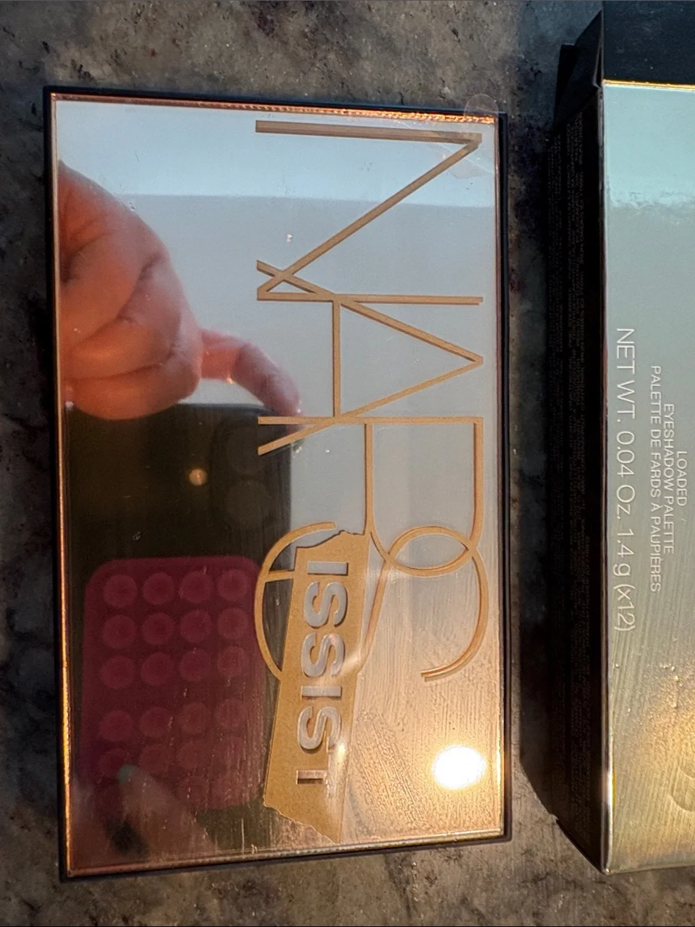 NARS Loaded Gold Mirror Compact Eyeshadow Palette